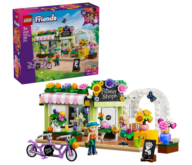 LEGO FRIENDS 42693 Kreatywna kwiaciarnia - 1529775 - zdjęcie 3